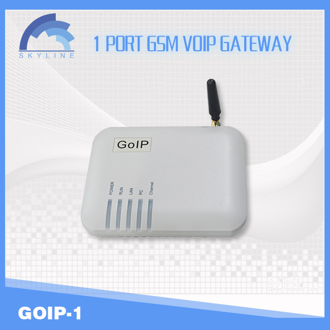 1 порт GoIP GSM шлюз для завершения вызова