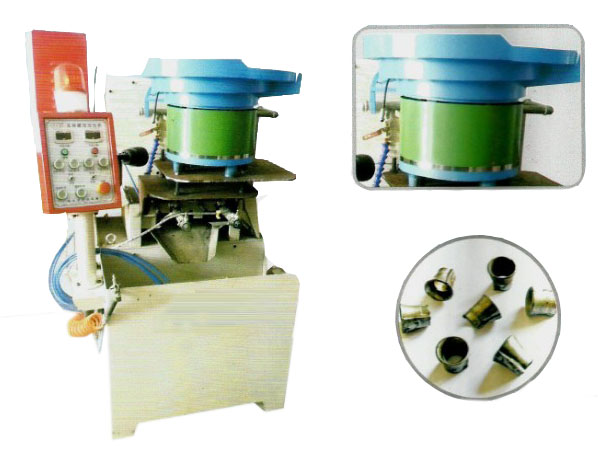 The pneumatic 2 spindle expanding nut tapping machine
