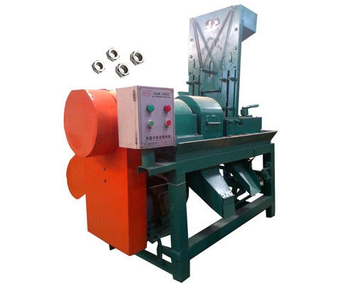 The mechanical hex nut tapping machine