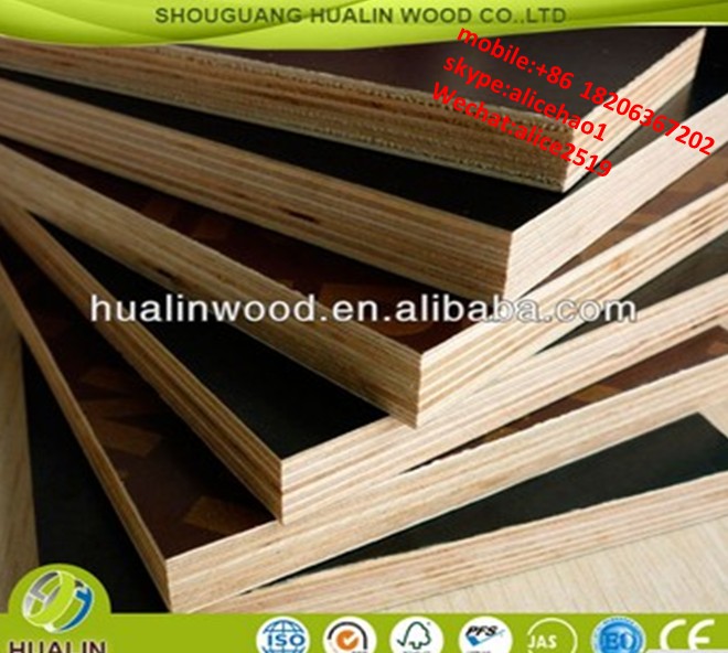 Building Material 18mm Brown Film Faced Plywood