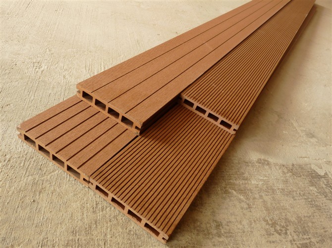 150x25mm WPC decking flooring for outdoor