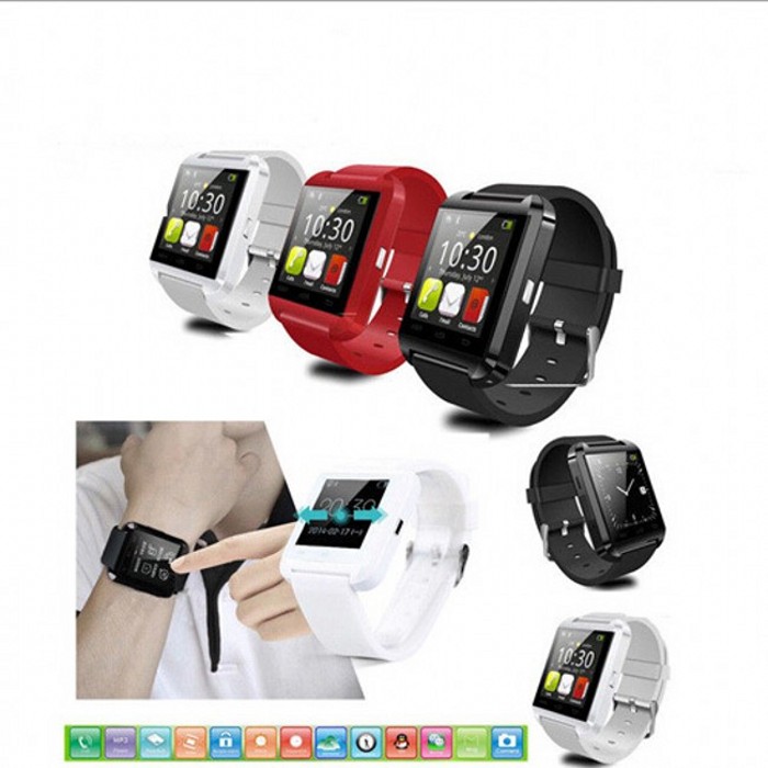 По Bluetooth U8 Смарт наручные часы для iPhone Samsung HTC и LG Android телефон 5 6 плюс