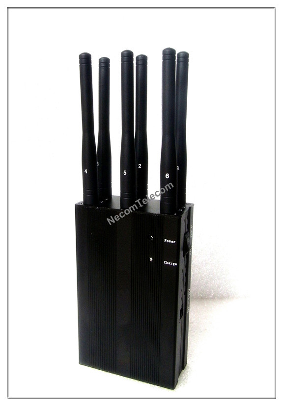 Portable Six Antenna for all signal Jammer system