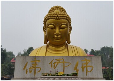 Бронзовая Скульптура Будды 