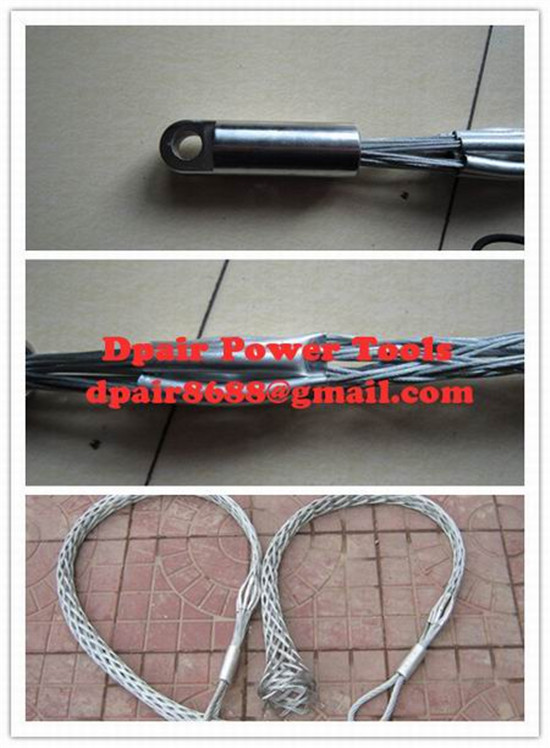 Stainless steel cable snakes,Single head-single strand Pulling grip 