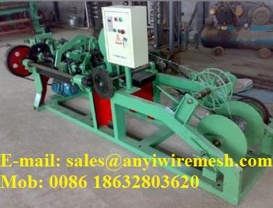 Sell Double Reverse twisted Barbed Wire Machine