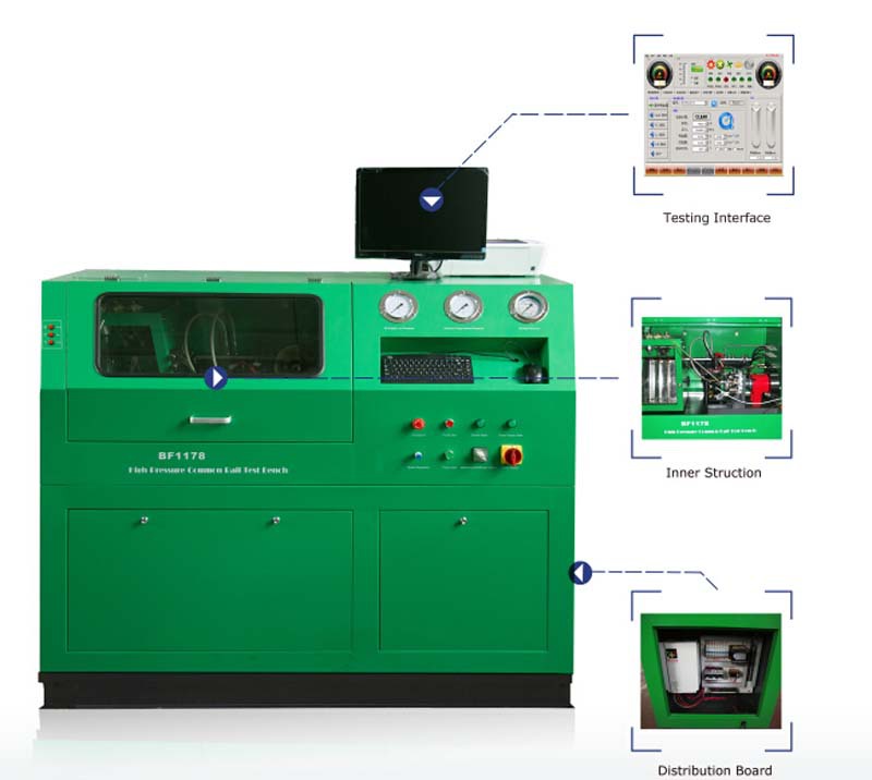 BF1178 common rail injector test bench