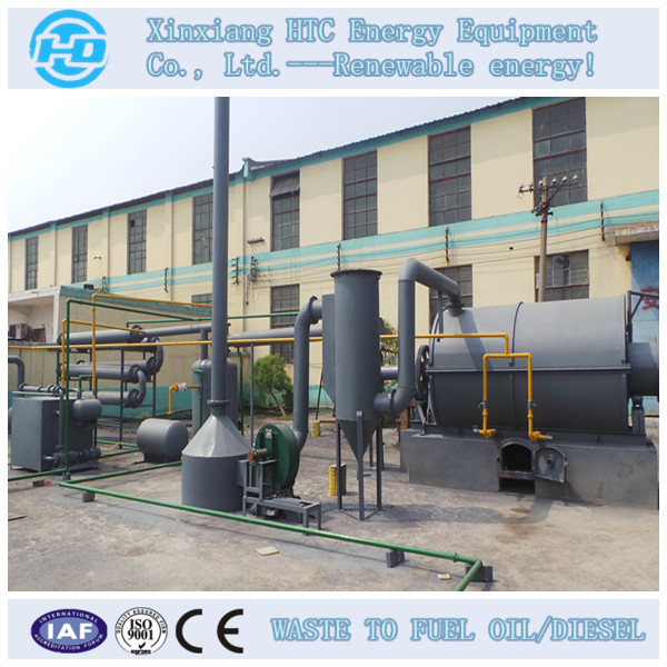 recyclinrecycling waste tire to diesel oil