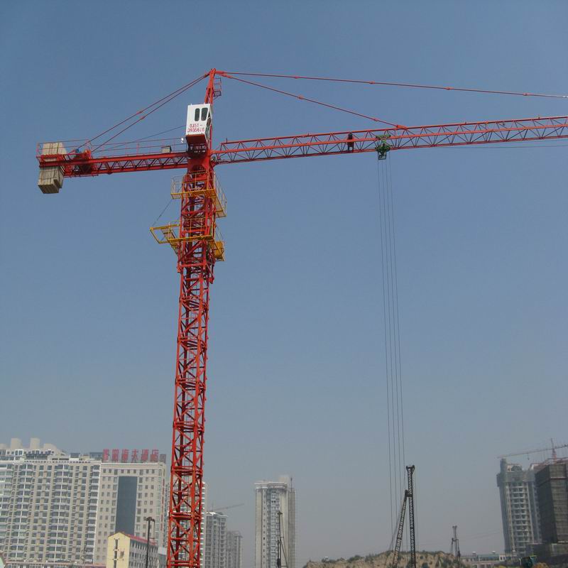 2014 New Product Small Mini 8t Tower Crane for construction / QTZ80 (6010) on sale