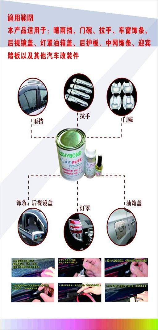 Replace 3M 94/K-520 Adhesion Promoter for Car Door Handle, Light Shade