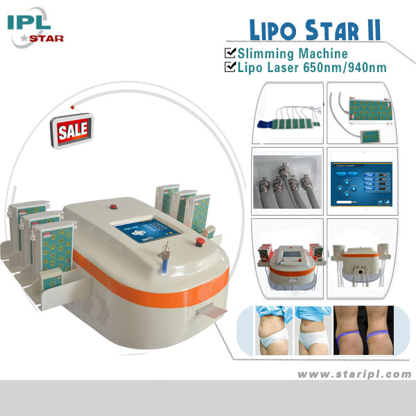 2014 最新技术 lipo laser减肥 波长为650 和940