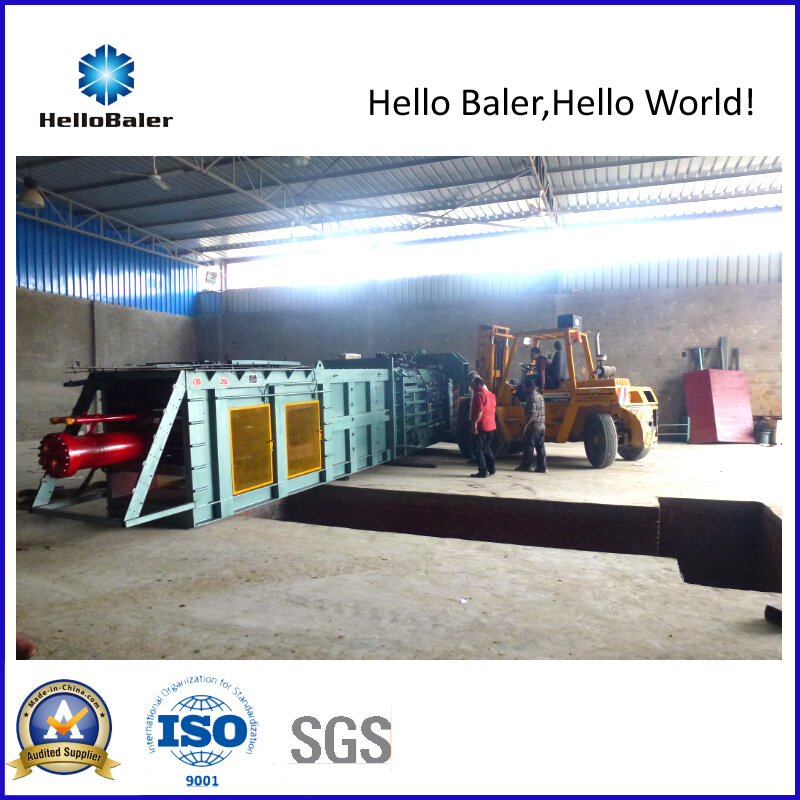 Hellobaler Hsa4-6 Semi-Automatic Cardboard Balers