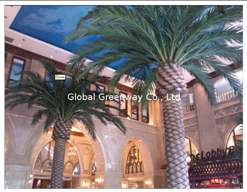 GGW-PT01 Indoor or Outdoor Artificial Canary Palm Tree