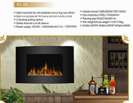 Electric fireplace BG-04