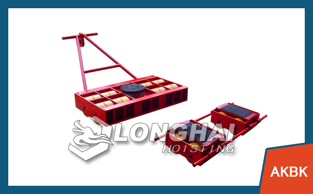 Roller skids and cargo trolley applications 
