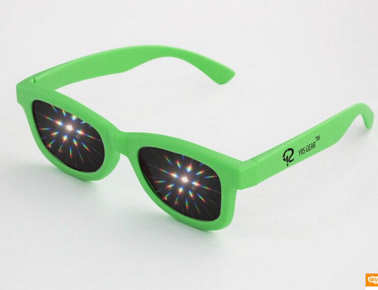 Дешевые пластиковые фейерверки 3d очки