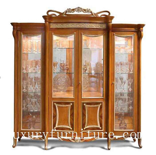 China cabinet displays wall mount cabinet antique china cabinet decoration cabinet FJ-128C