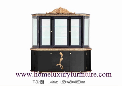 DininDining room cabinet Sideboards china cabinet wooden china cabinet displays TP-002