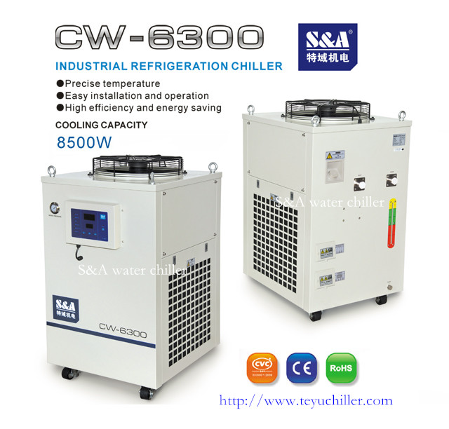 Water chiller CW-6300 for fast axial flow CO2 lasers