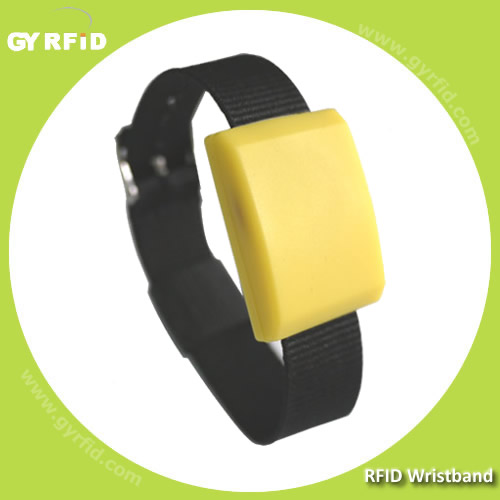 ISO14443A RFID Silicon Wristbands used for NFC payment, access control, event ticketing (GYRFID)