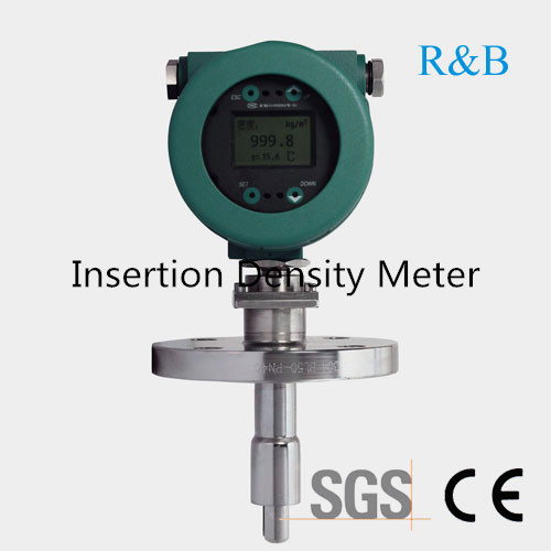 Insertion type density meter