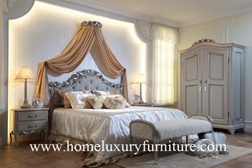 Положите кровати спальни кроватей спальни мебели цену в постель дешевое FB-103 кровати типа домашней классицистической итальянское