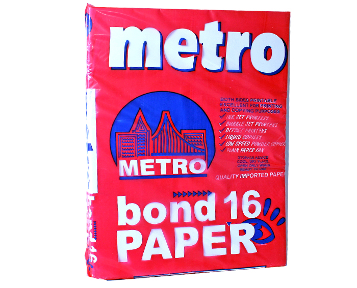 METRO – Bond Paper Sub20