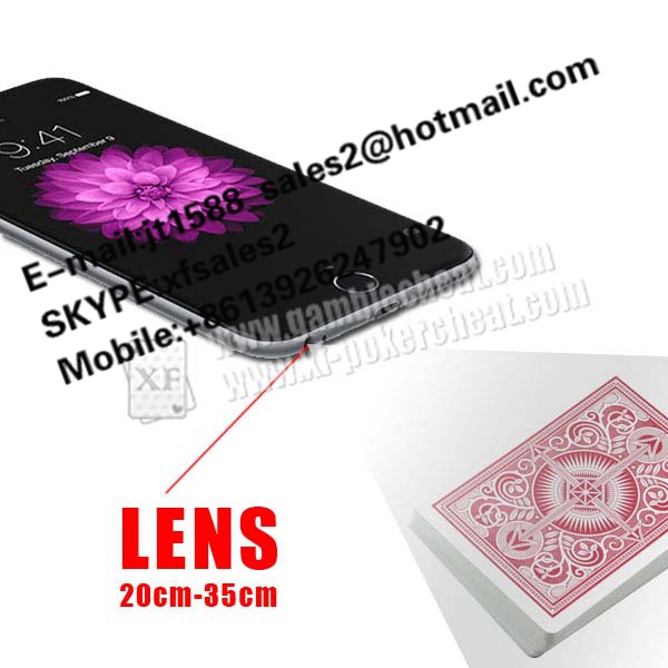 XF Iphone6 hidden camera for poker analyzer cheating in the card games