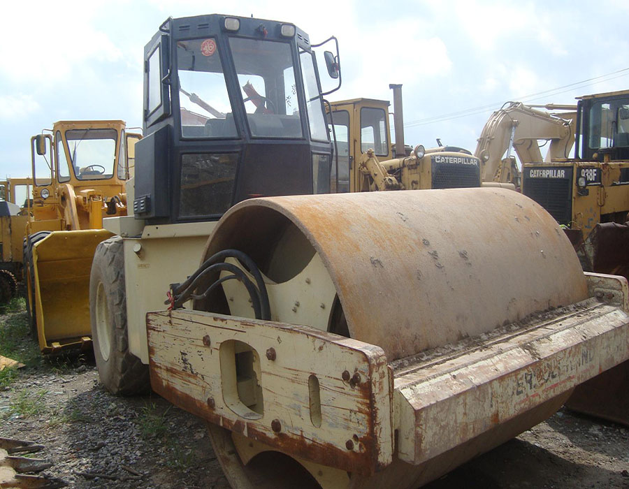 used ingersoll rand road roller SD150D