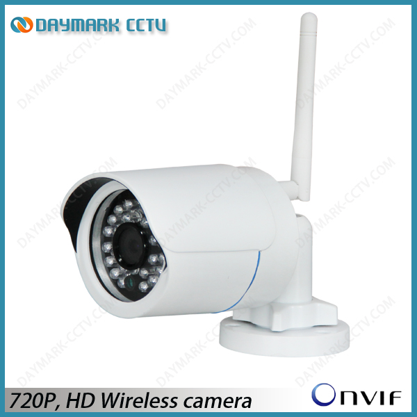 720p Wireless Outdoor IP Camera with CMS