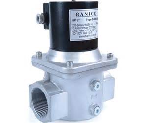 BANICO Gas Solenoid Valves Manual Reset ZEVM20