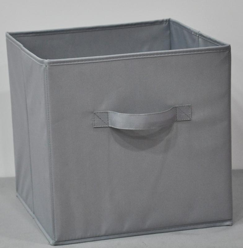 Grey Storage Box without Lid
