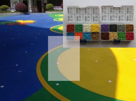 EPDM granules used in playground