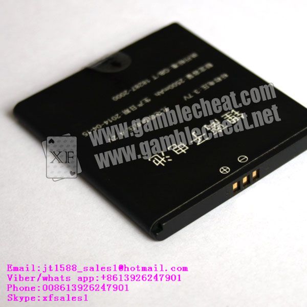 XF battery for Sumsung poker analyzer|poker cheat|cards game cheating|special battery