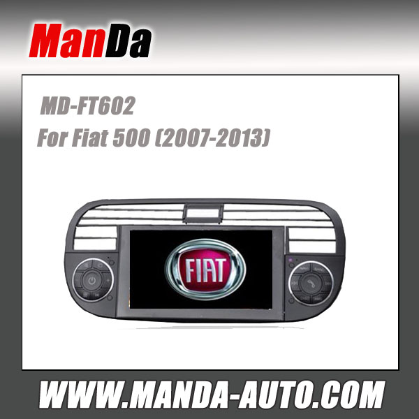 Manda 2 din car radio for Fiat 500  in-dash head unit touch screen dvd gps autoradio
