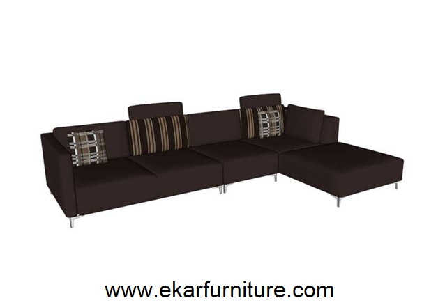 Wood sofa set modern sectional sofa YX283