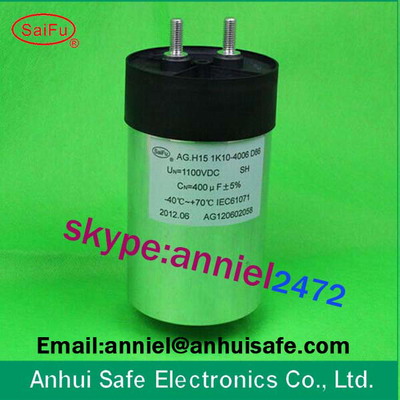 DC LINK capacitor photovoltaic solar power capacitor 1000VDC 1200VDC 1100VDC 3000VDC 250VAC 20UF 400UF 500UF made in china