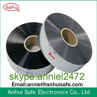 Zn Al metalized film Aluminum metallized film for capacitor BOPP film for capacitors