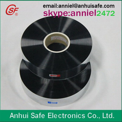 protective metalized film in roll for capacitor