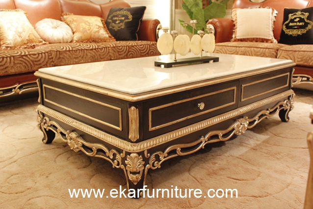 Coffee table marble table antique table FC-109