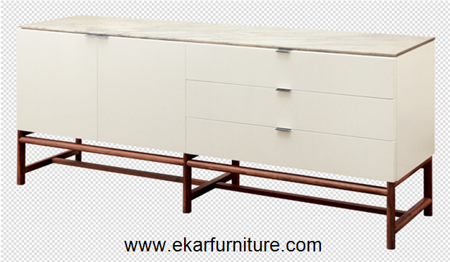 Dining cabinet sideboards cabinet with marble OD833