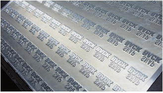 magnesium alloy plate for etching