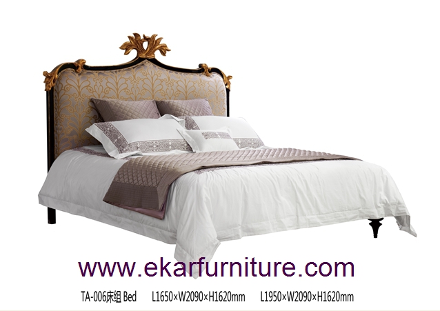  King bed bedroom furniture classic bed TA-006