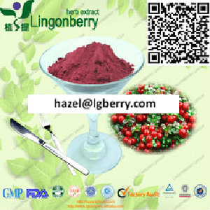 Lingonberry juice powder