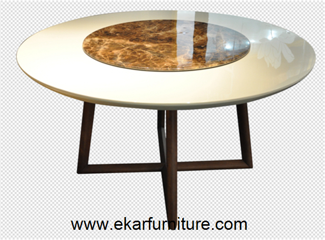 Marble round dining table OD812