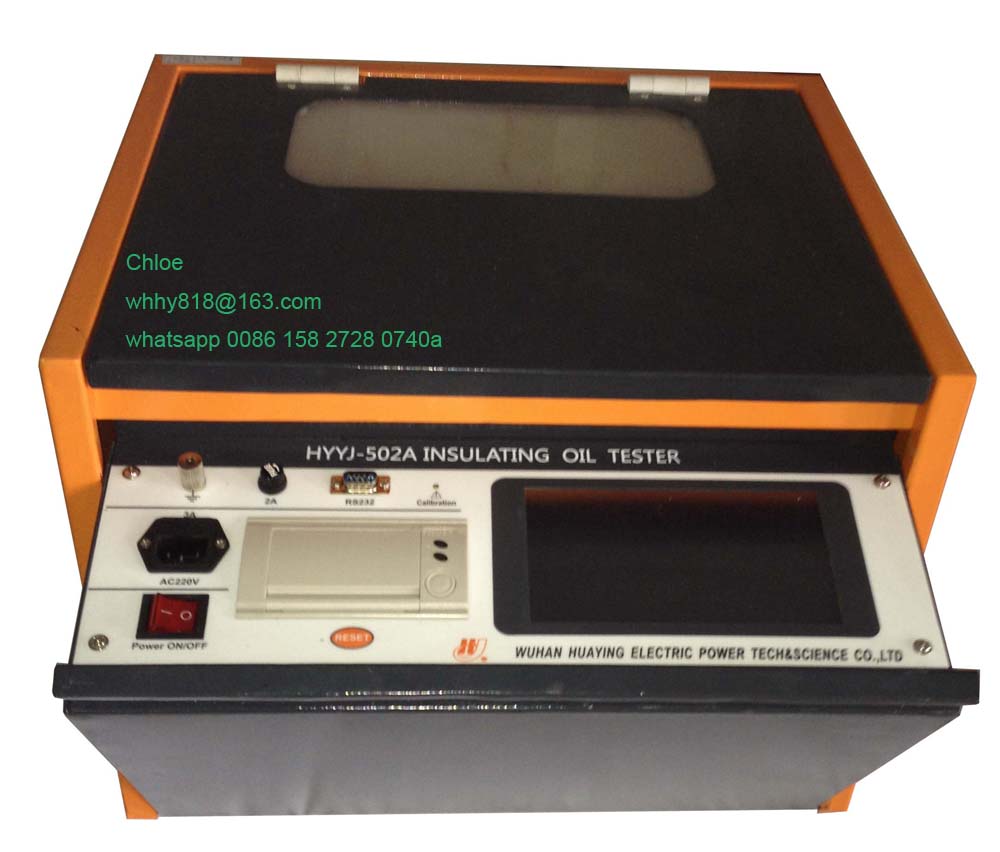 HYYJ-502A Insulating oil tester