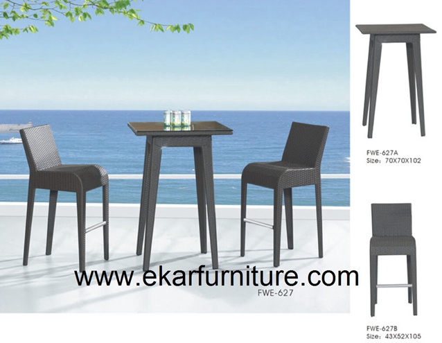 Garden table and chair outdoor furniture FWE-627