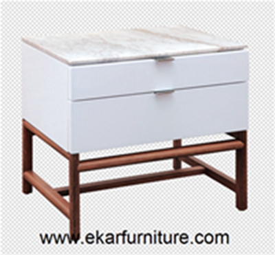 Wooden cabinet modern bedside nightstand OBS805