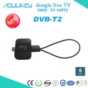mobile HD digital tv receiver,pad tv tuner support DVB-T2 and DVB-T digital tv,for android 4.2 or higher devices use,watch live tv anywhere and anytime!