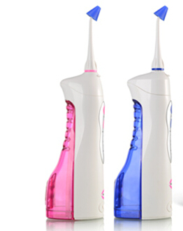 Portable dental water jet nasal irrigator for oral and nasal care